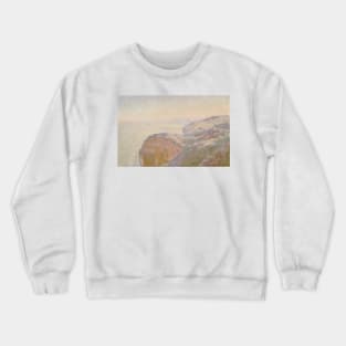 Val-Saint-Nicolas, near Dieppe (Morning) by Claude Monet Crewneck Sweatshirt